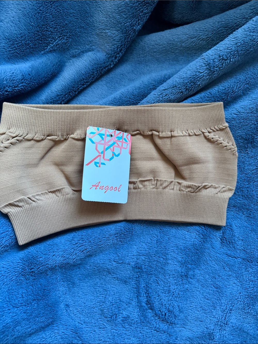 Women's Stretch Seamless Bandeau - Tan